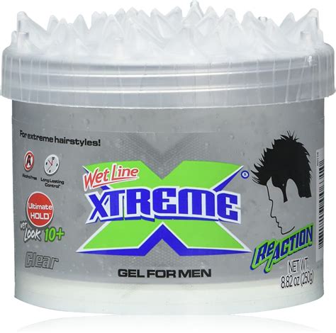 Wet Line Xtreme Reaction Wet Look 10 Ultimate Hold Gel 8 8 Ounce Amazon Ca Beauty And Personal