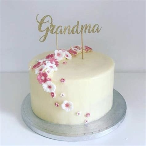 Grandma Birthday Cake Decoration Cake Topper Party Decorations