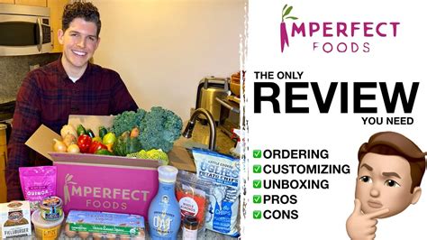 For a long time i had been hearing about imperfect foods, which saves foods that aren't perfect enough for grocery stores, but are perfectly good otherwise. Imperfect Foods Unboxing & Review - YouTube