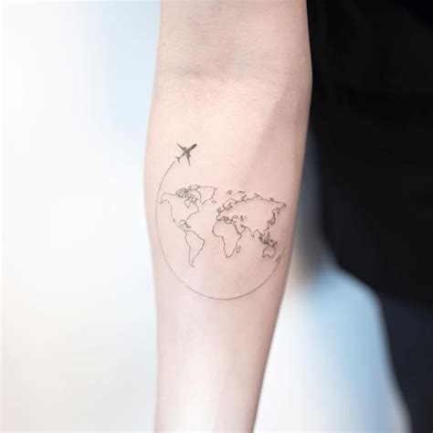 Seleção De 30 Tatuagens Para Quem Ama Viajar Tatuagem Tattoo Viagens