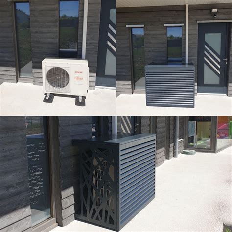 Nos idées pour tirer profit des tuyaux apparents ! cacher une pompe a chaleur en 2020 | Pompe à chaleur, Amenagement piscine, Amenagement jardin