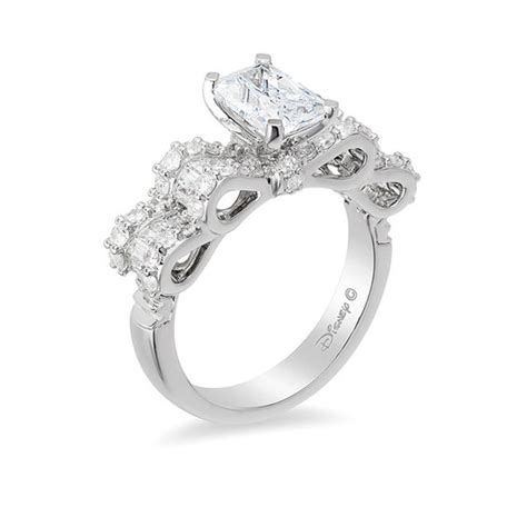 Buy bow engagement fine rings and get the best deals at the lowest prices on ebay! Enchanted Disney Snow White 1-3/4 CT. T.W. Emerald-Cut ...