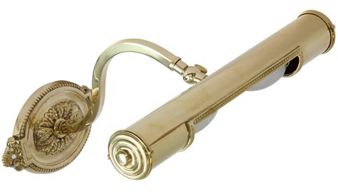 Present participle of mess 2. Historische Bilderleuchte aus Messing, 34 cm - Casa Lumi