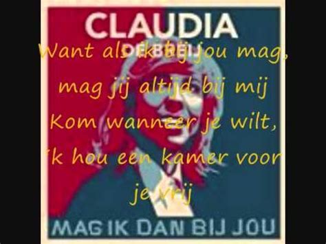 Origineel van claudia de breij. Caudia de breij - Mag ik dan bij jou lyrics (Origineel ...