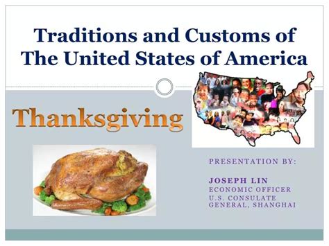 Ppt Traditions And Customs Of The United States Of America Powerpoint