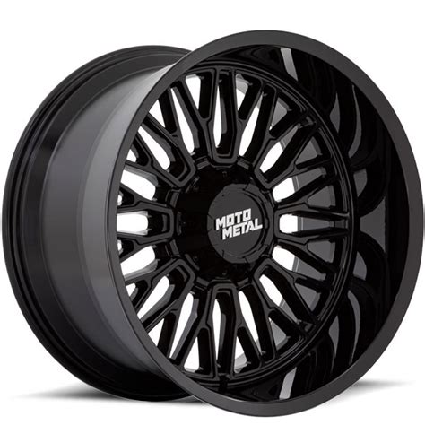 Moto Metal Mo809 Stinger Gloss Black Dually Wheels