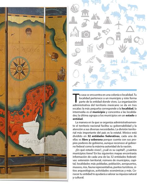 Libros online para la educación básica. Atlas de México Cuarto grado 2020-2021 - Página 93 de 129 ...