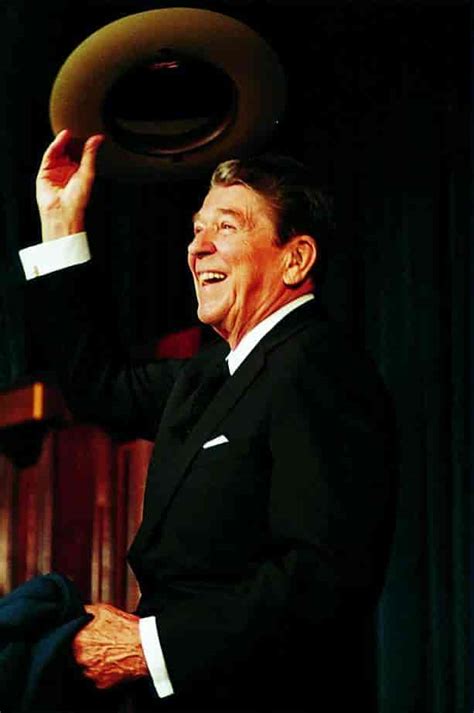 Ronald Reagan Amerikansk Præsident 1981 1989 Lexdk
