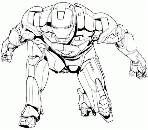Iron Man Coloring Pages Printable