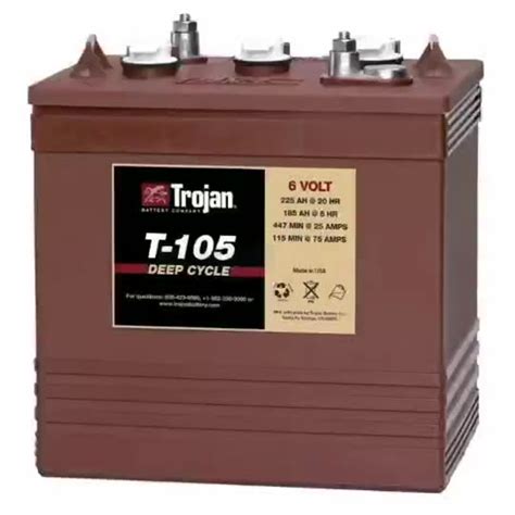 Rojan T 875 8v 170ah Deep Cycle Flooded Lead Acid Battery For Golf
