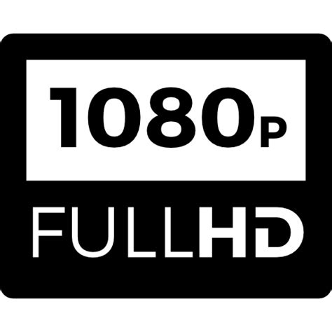 1080p Full Hd Icon