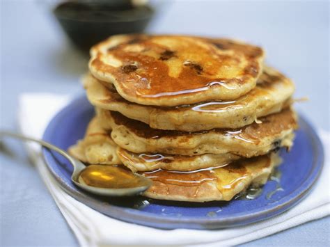Blueberry And Maple Pancakes Recipe Eat Smarter Usa