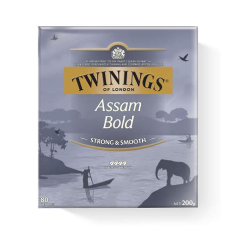 Twinings Assam Bold Tea 濃厚阿薩姆紅茶 80包 盒 Aumama