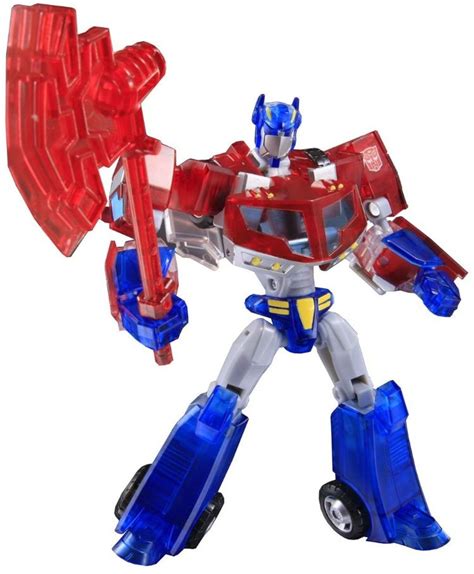 Optimus Prime Crystal Transformers Toys Tfw2005
