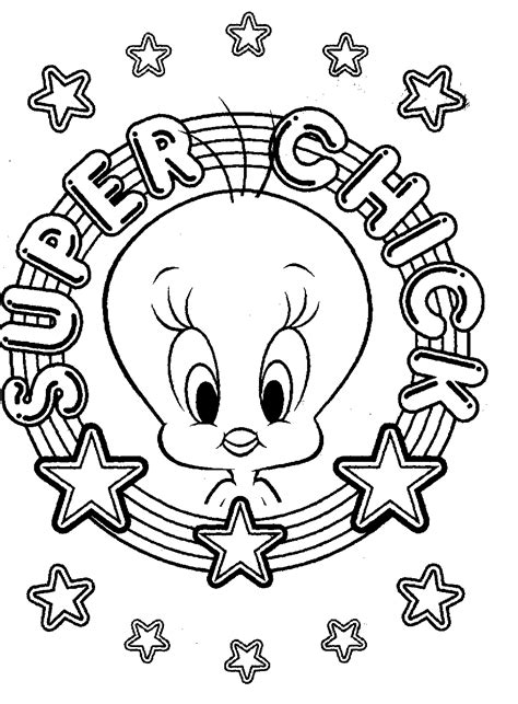 Kleurplaten Tweety