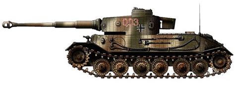 The Sdkfz 181 Pzbefwg Vi Tiger P Dragon Armor Tiger Illustration