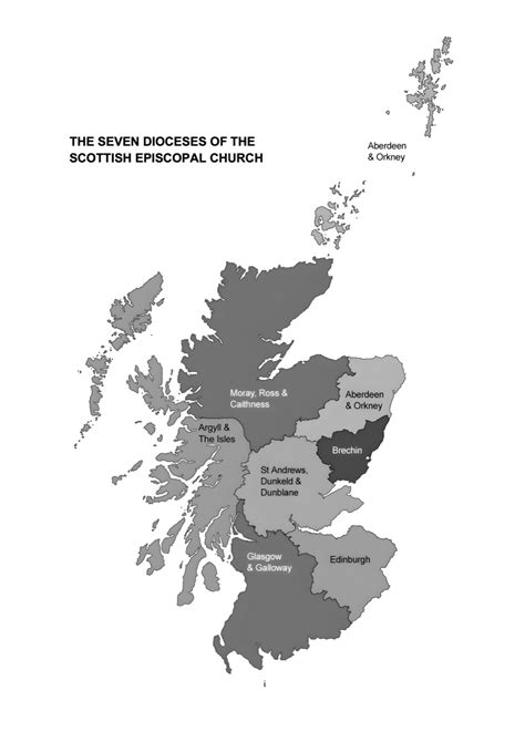 Bishops And Their Dioceses The Scottish Episcopal Church