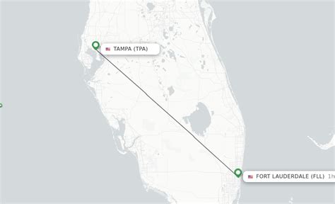 Direct Non Stop Flights From Tampa To Fort Lauderdale Schedules