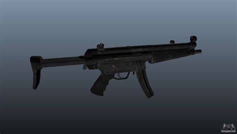 Submachine Gun Hk Mp5 A3 For Gta 4
