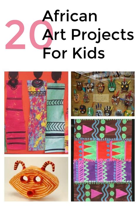 20 Beautiful African Art Projects For Kids To Make At Home African