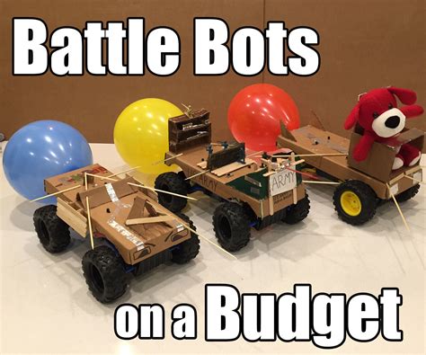 Battle Bots On A Budget 5 Steps With Pictures Instructables