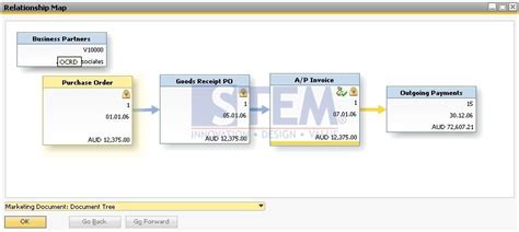 Relationship Map Sap Business One Indonesia Tips Stem Sap Gold Partner