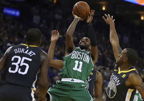 Kevin Durant Golden State Warriors Boston Celtics And Kyrie Irving Are Most Likely Opponent To