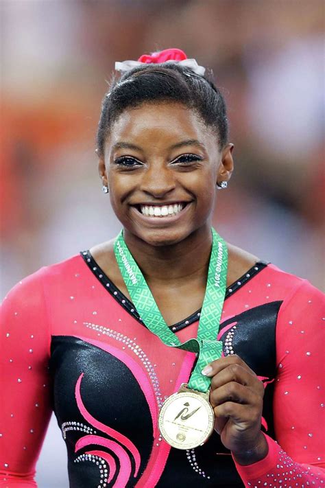 Emotional Growth If Not Physical Helps Biles Excel