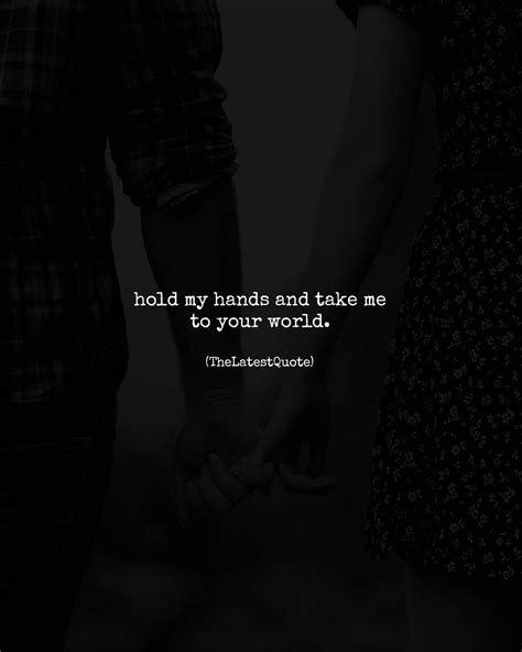 Hold My Hand Quotes Shortquotescc