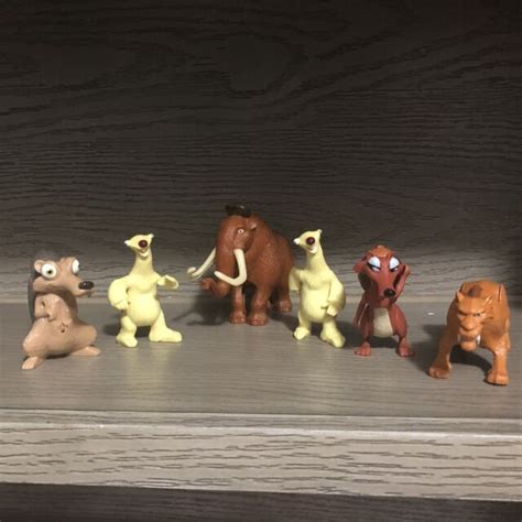 2009 Sid Sloth 6 Ice Age 3 Dawn Of The Dinosaurs Mcdonalds Action