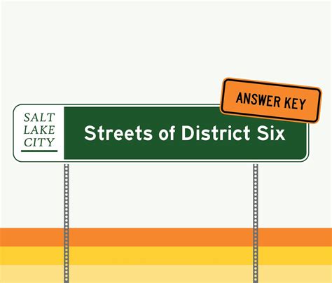 Streets Of District Six Crossword Answer Key Council District 6