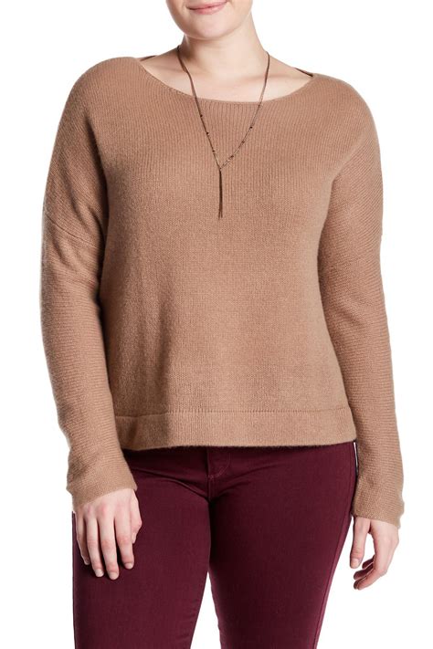 Lyst Naked Cashmere Katya Boatneck Cropped Cashmere Sweater Plus My