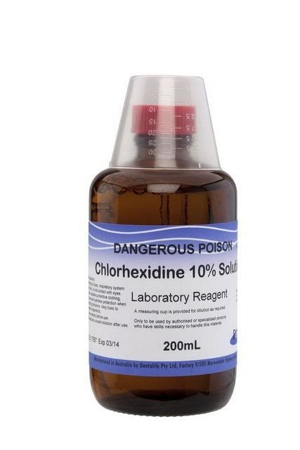 Chlorhexidine 10 Solution 200ml Bottle