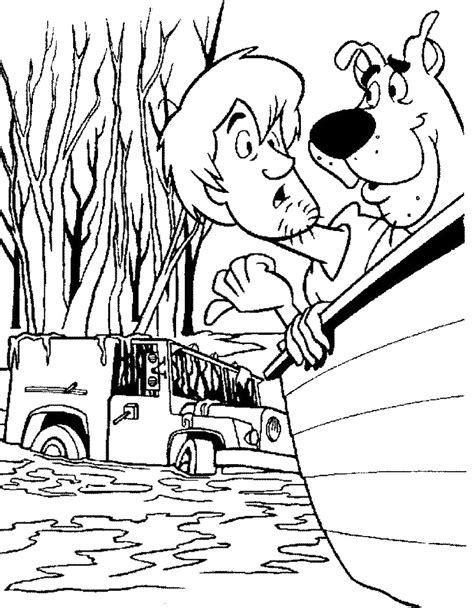 Coloring pages for scooby doo (cartoons) ➜ tons of free drawings to color. Scooby Doo Coloring Pages