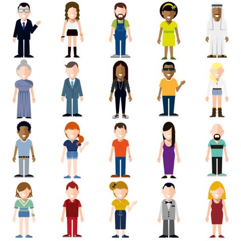 Royalty Free Cartoon People Clip Art Vector Images And Illustrations