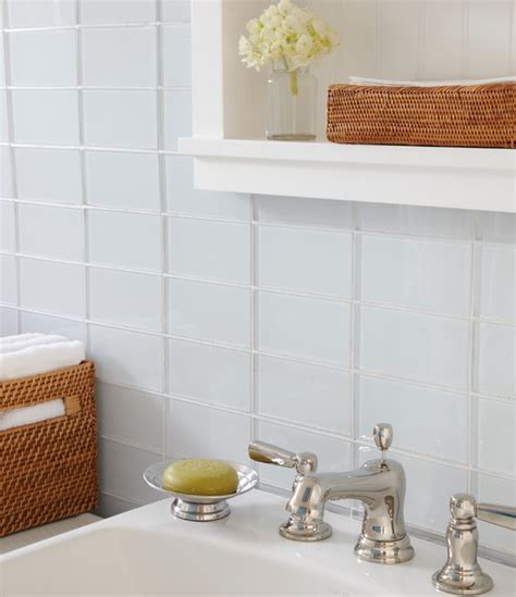 Subway tile backsplash is a great way to protect the wall from splashes and smears as well as accentuating your kitchen or bathroom.however, subway tile backsplash can be somewhat tedious due to the monotonous installations. Lush 3x6 Glass Subway Tile Installations - Contemporary ...