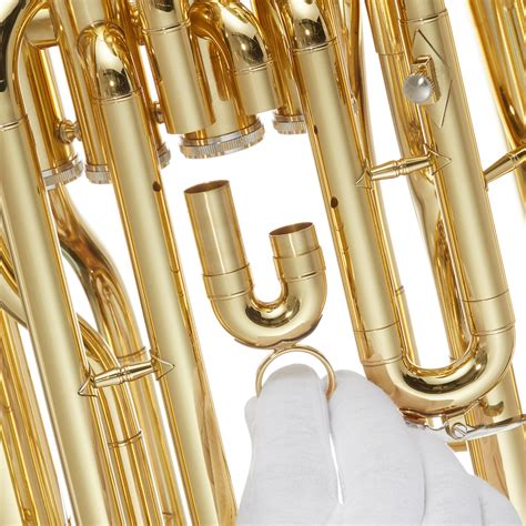 Bb Euphonium with 4 Stainless Steel Pistons, B Flat Brass Band ...