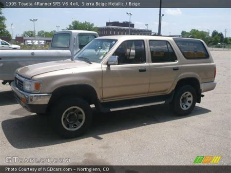 This '95 toyota 4runner sr5 is ready set go for all your colorado adventures on and of the road. Sierra Beige Metallic - 1995 Toyota 4Runner SR5 V6 4x4 ...