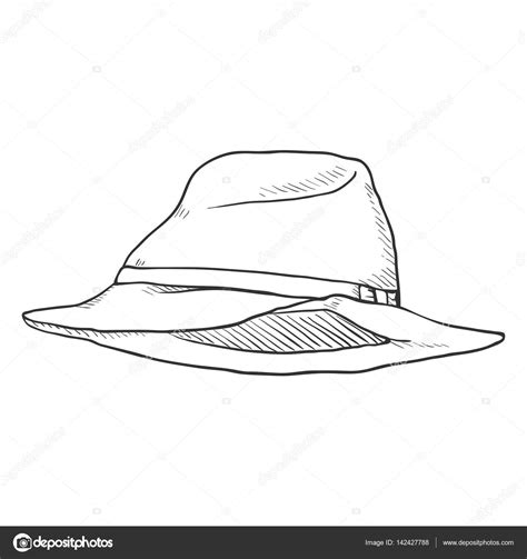 Esboço De Chapéu Sombrero Imagem Vetorial De © Nikiteev 142427788