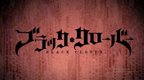 Black Clover Japanese Poster Black Clover Anime Clover