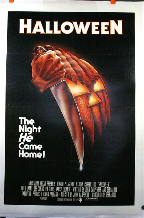 HALLOWEEN, Original Movie Poster – Original Vintage Movie Posters