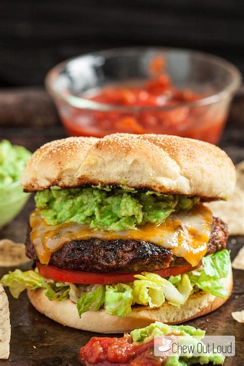 Mexican Cheeseburgers Chew Out Loud
