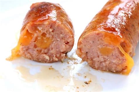 Homemade Smoked Cheddar Sausages The Daring Gourmet