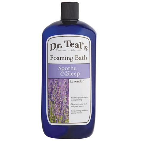 Dr Teals Foaming Bath Soothe And Sleep Lavender 34 Oz The Online Drugstore