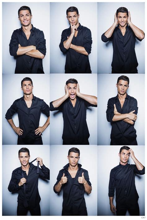 Cristiano Ronaldo Expands Cr7 With Shirts Poses For New Photo Shoot