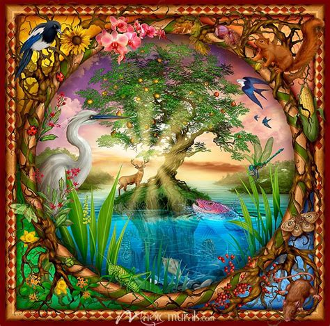 Tree Of Life Wallpaper Wall Mural By Magic Murals