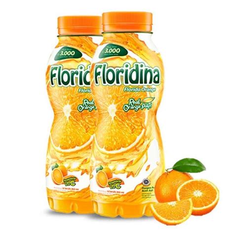 Promo Floridina 350ml Real Orange Pulp Bulir Buah Asli Jeruk Coco Bitz