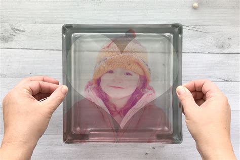 Crazy Easy Photo Transfer To Glass Glass Photo Block