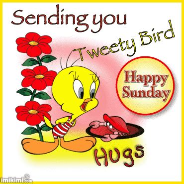 Happy Sunday | Cartoon quotes, Tweety, Sunday love