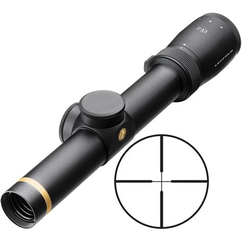 Leupold 1 6x24 Vx 6 Riflescope Duplex Cds Matte Black 112316